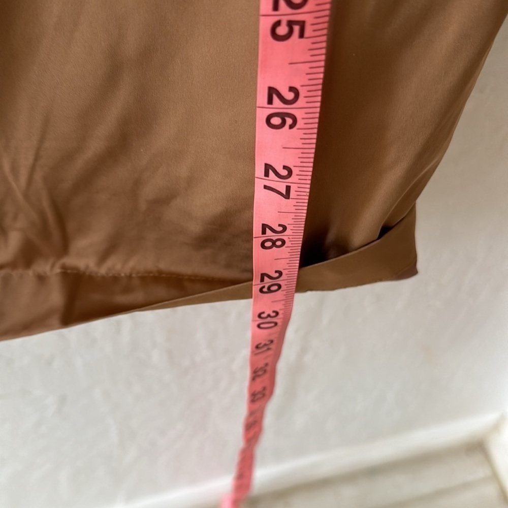 Time and Tru Tan Camel Brown Anorak Lightweight Jacket Hooded XS - Picture 6 of 6